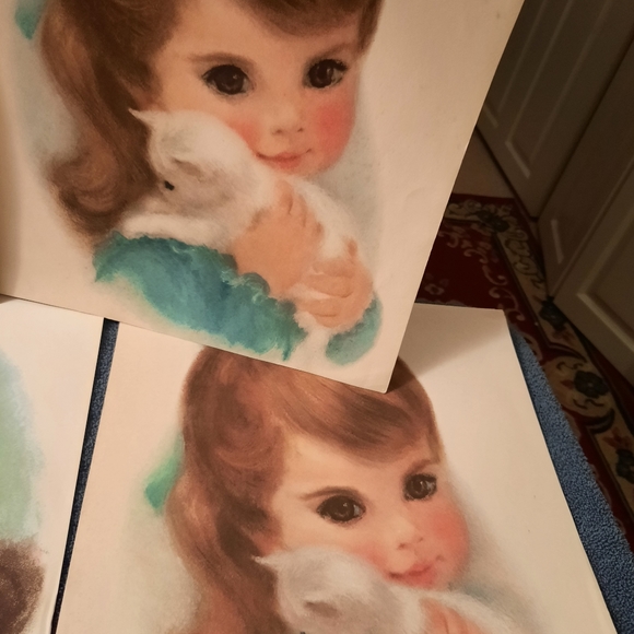 VINTAGE American beauty portraits,9 total - Picture 12 of 15